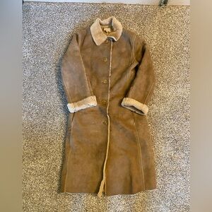 Hilary Radley shearling coat